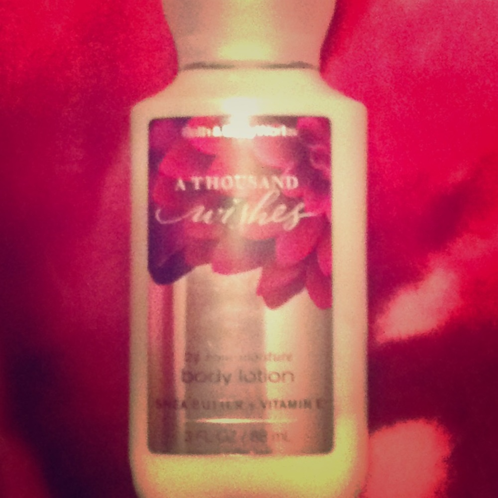 A thousand wishes she's butter lotion